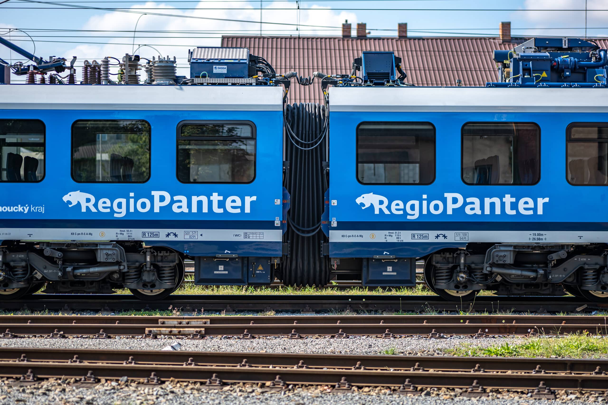 Ilustrační foto - Olomouckým krajem po elektrifikovaných tratích jednotkami RegioPanter - IDSOK 1